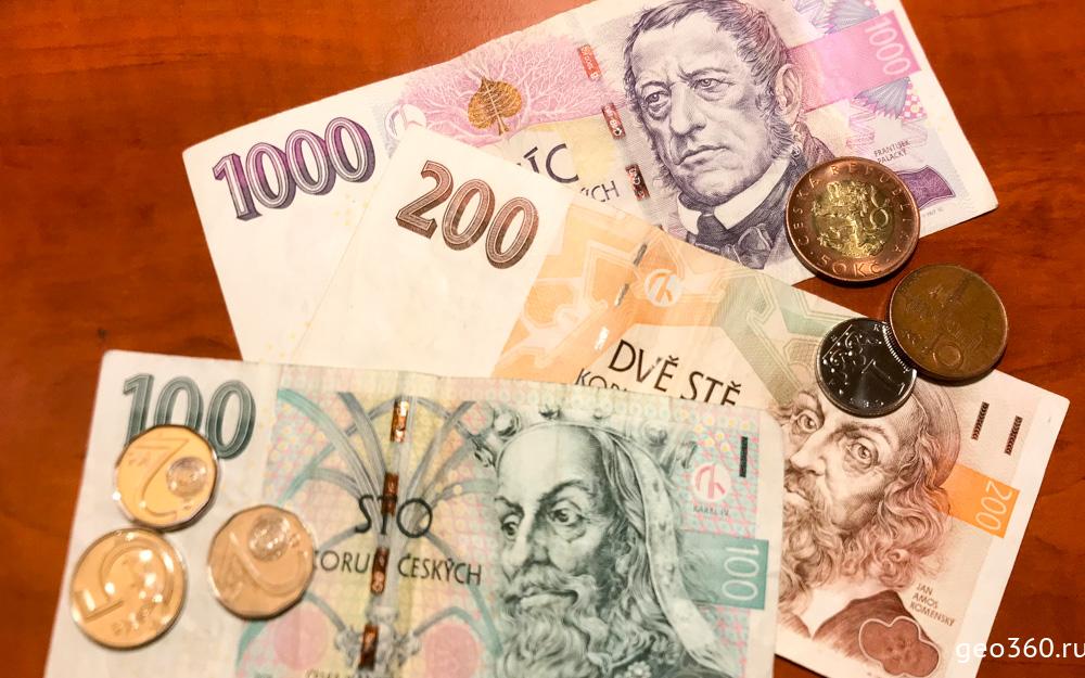 Валюта Чехии