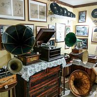 Фонограф, патефоны и граммофоны из коллекции музея Коломенский патефон