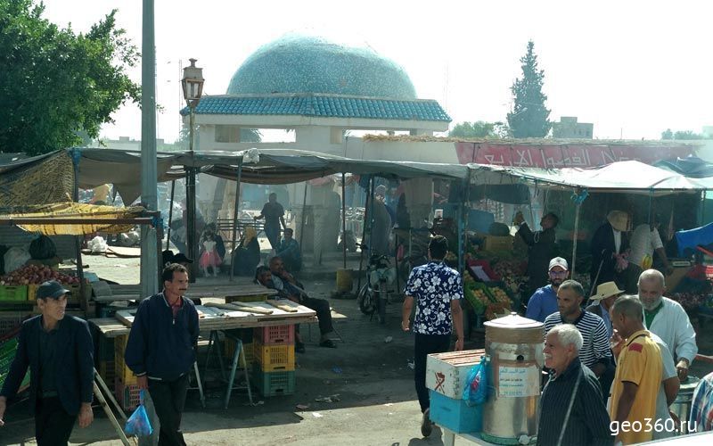Рынок в провинции Туниса