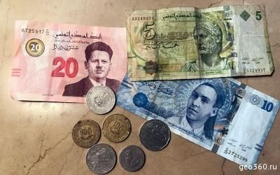 обмен валюты тунис
