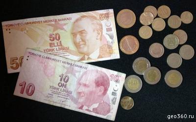 обмен валют лира турецкая